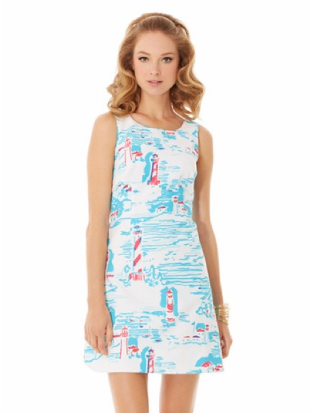 Lilly Pulitzer Delia Shift Dress in Watch Out